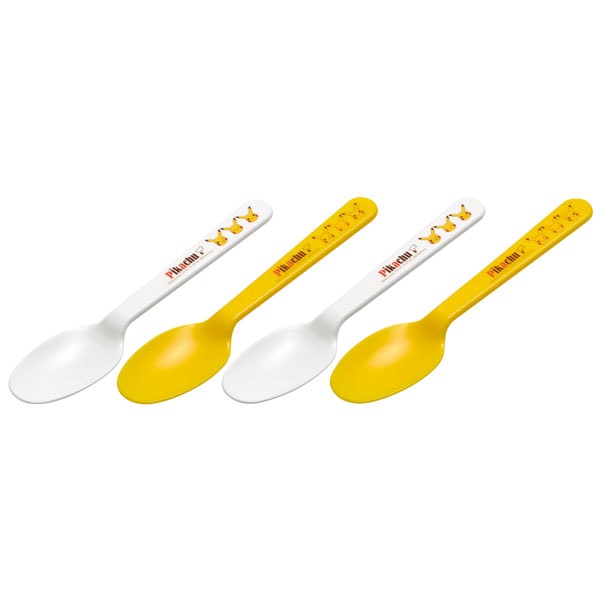 (Pre-Order) Skater Skater Spoon Set of 4 Pikachu