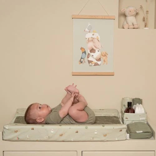 (Pre-Order) Little Dutch Storage basket small - Green - Little Farm