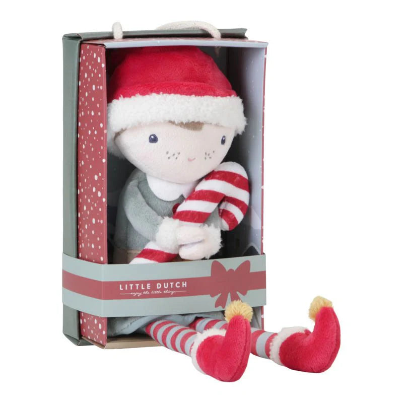 (Pre-Order) Little Dutch Christmas doll Jim 35 cm