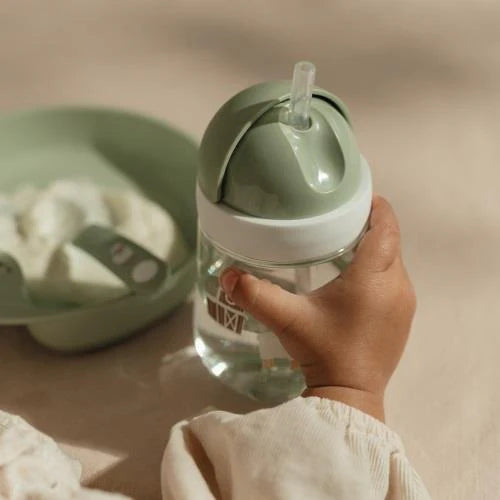 (Pre-Order) Little Dutch Straw cup - Green - Little Farm