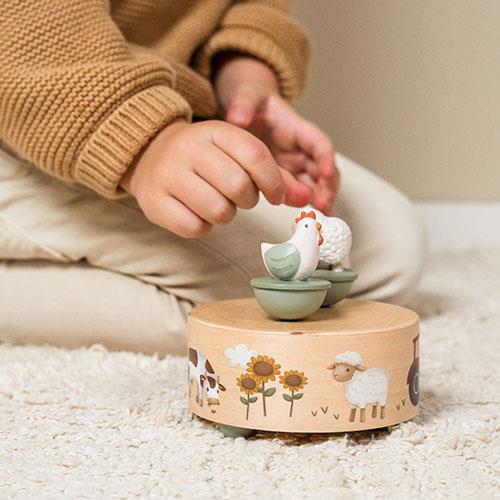 (Pre-Order) Little Dutch Music box - Green - Little Farm
