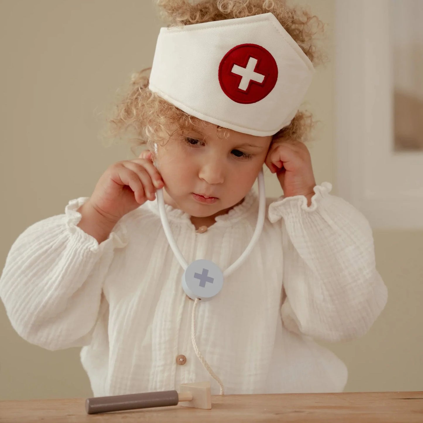 (Pre-Order) Little Dutch Wooden doctor's set - Green - Essentials