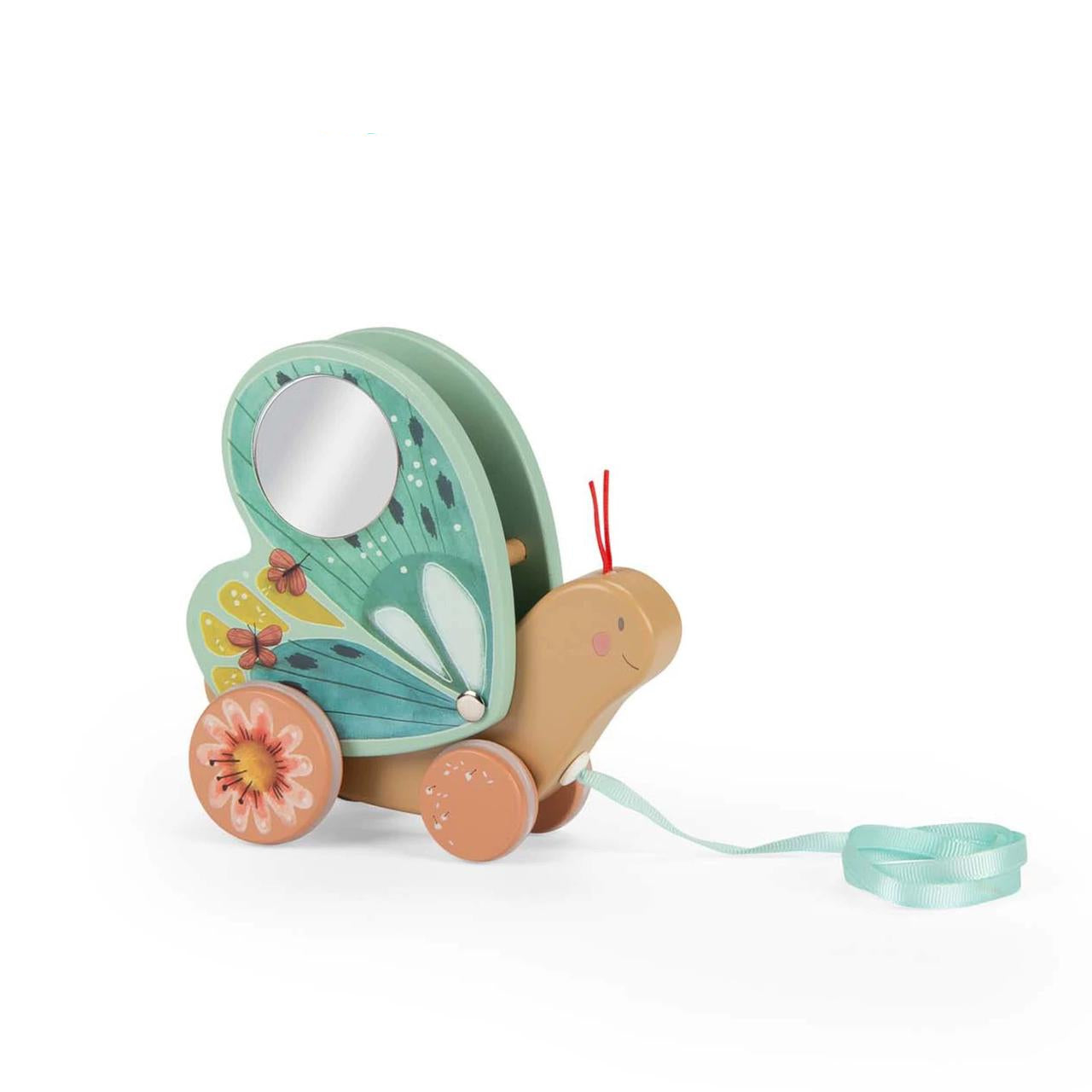 (Pre-Order) Moulin Roty Butterfly Pull Along Toy