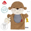 (Pre-Order) Fehn Washing Mitt Otter Theo