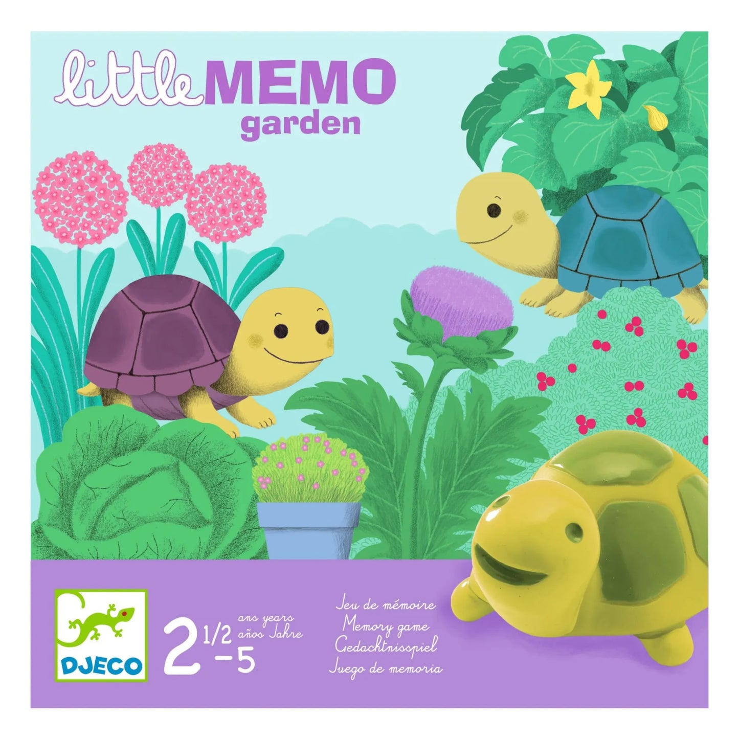 (Pre- Order) Djeco Little Memo - Garden
