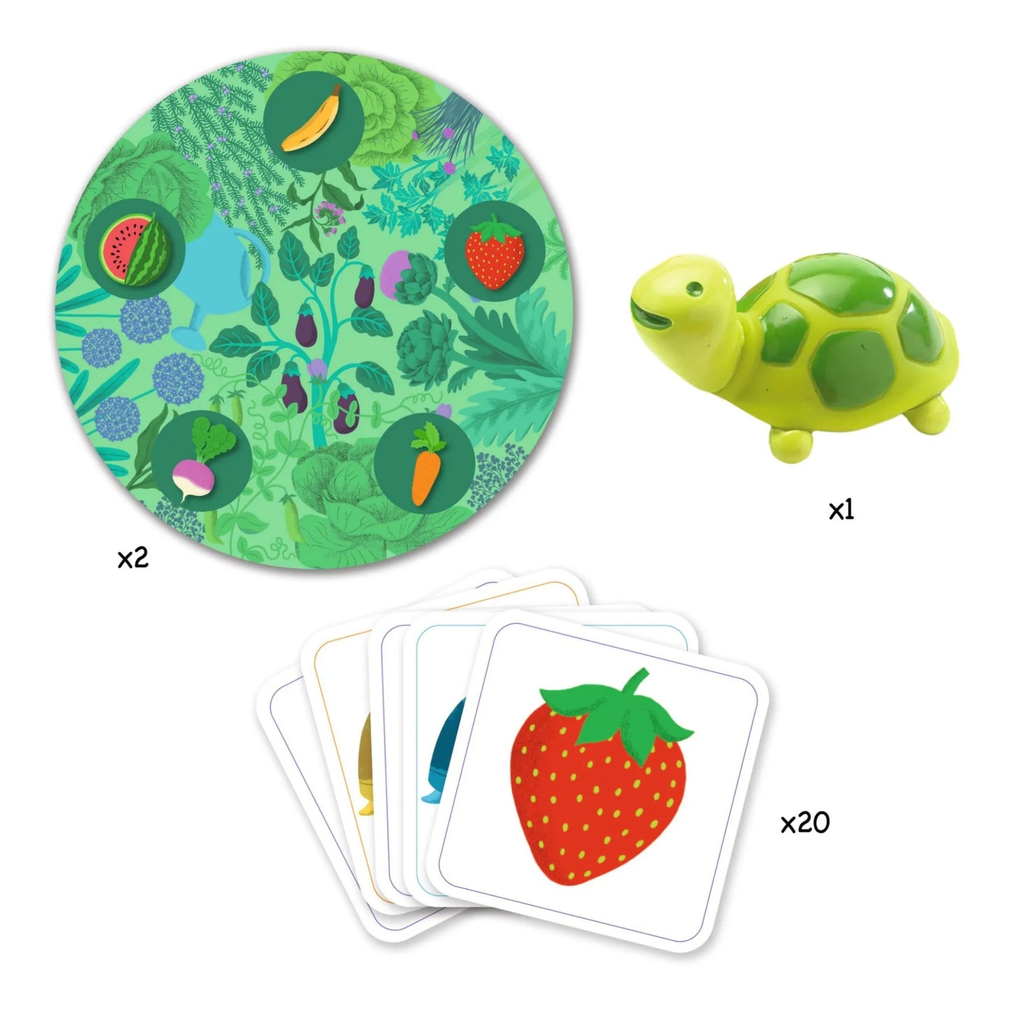 (Pre- Order) Djeco Little Memo - Garden