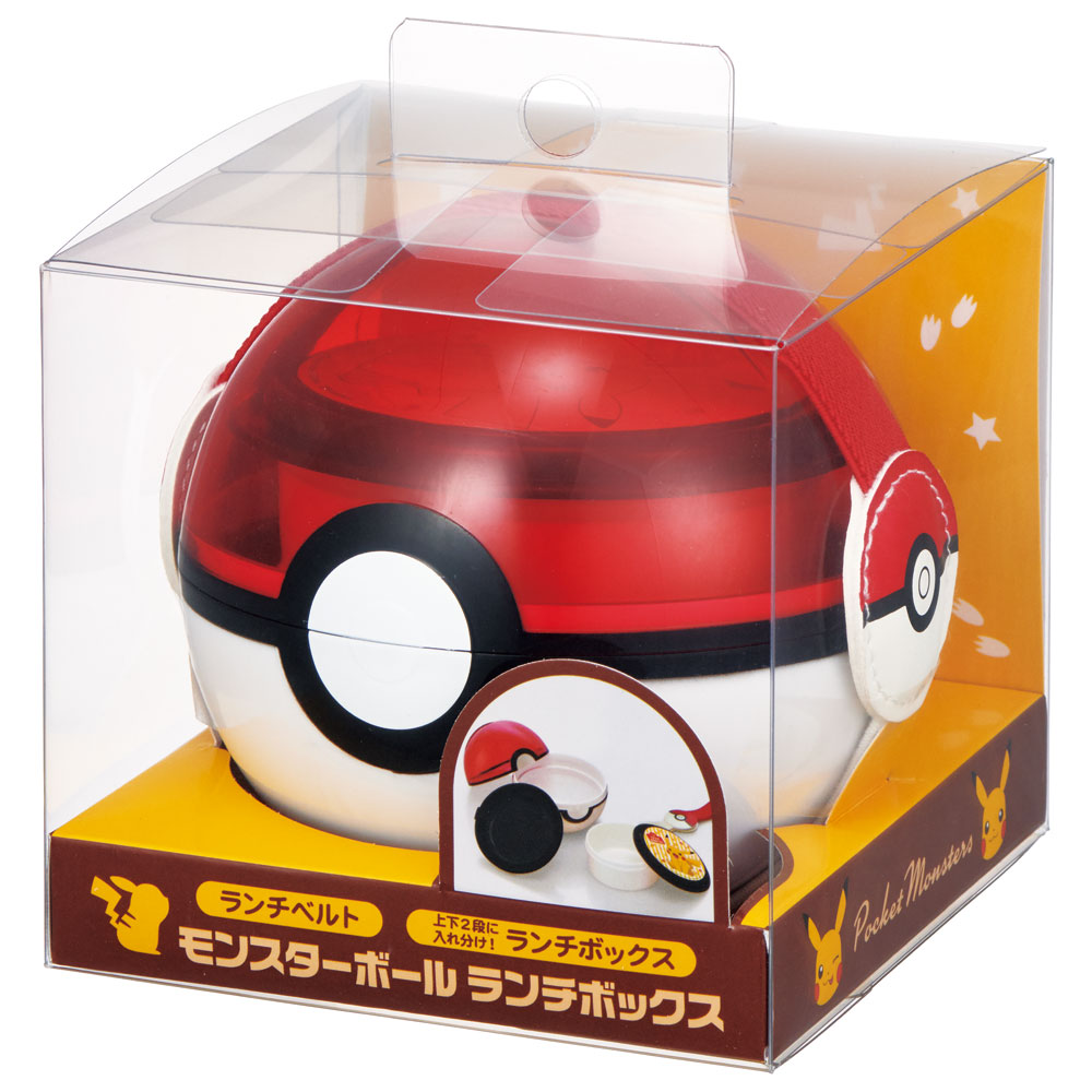 (Pre-Order) Skater Poké Ball-Shaped Lunch Box, Fun Lunch Box with Pokémon
