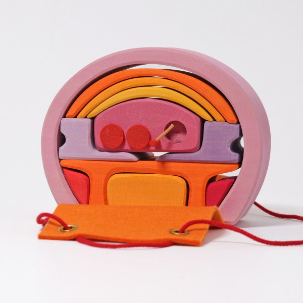 (PRE-ORDER) GRIMMS Pink-Orange Mobile Home