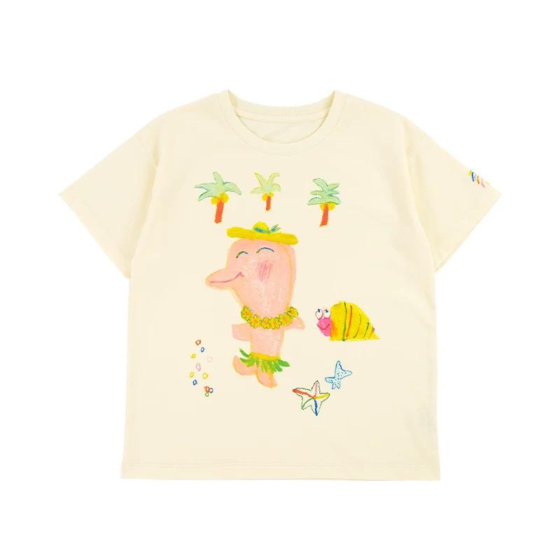 Rice & Sky Dancing Dolphin Tee
