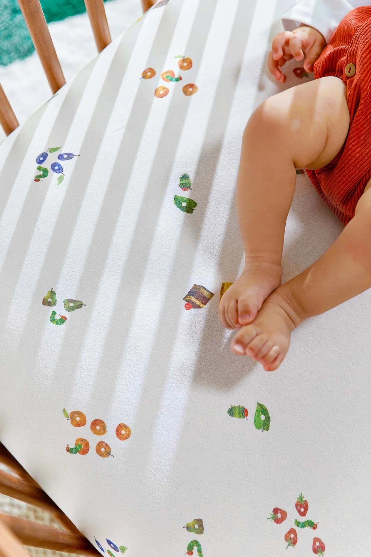 (Pre-Order) Nestig + The Very Hungry Caterpillar Crib Sheet Set