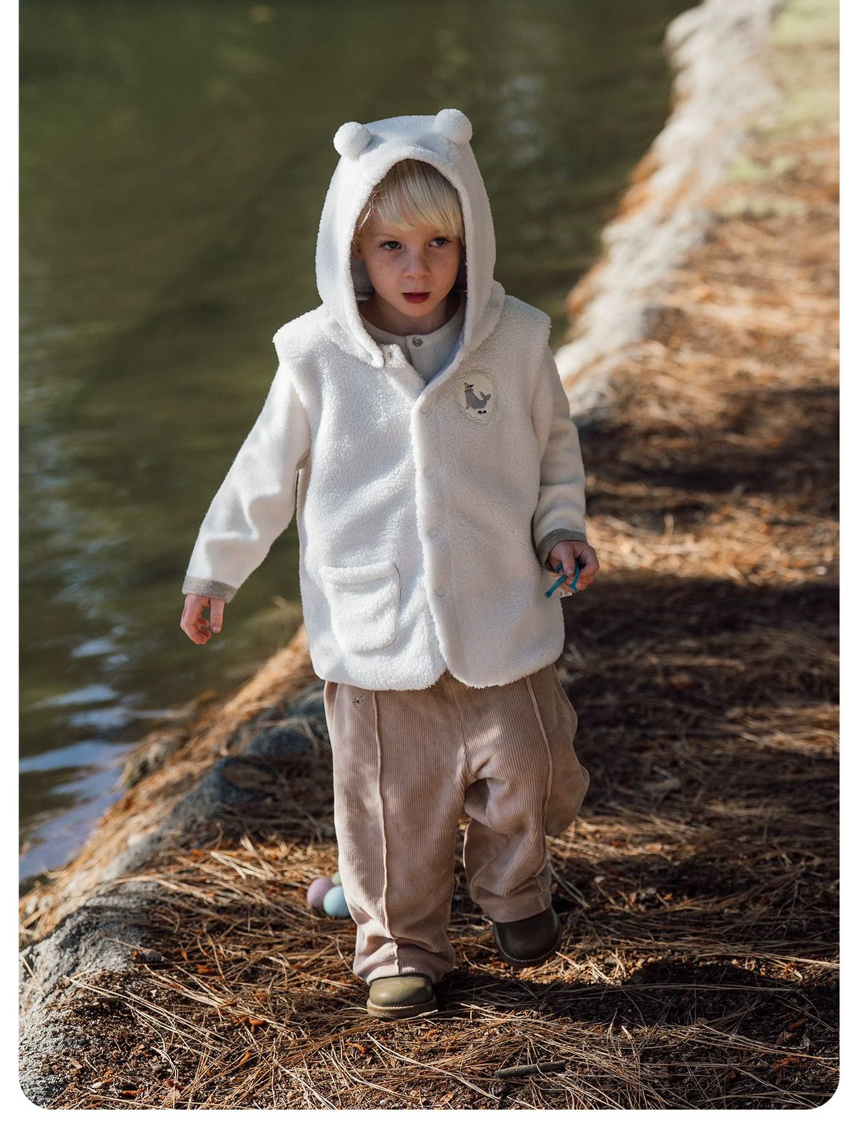 (Pre-Order) White Wheat Sweater