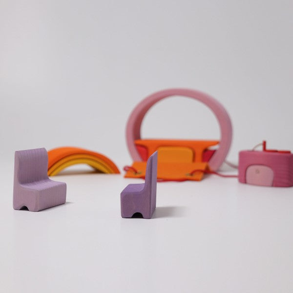 (PRE-ORDER) GRIMMS Pink-Orange Mobile Home