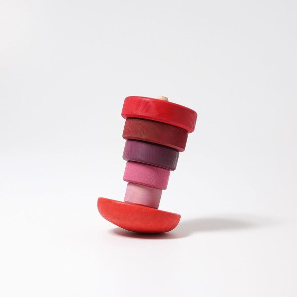 (PRE-ORDER) GRIMMS Pink Wobbly Stacking Tower