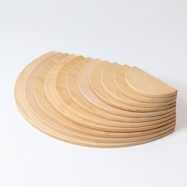 (PRE-ORDER) GRIMMS Natural Semi Circles