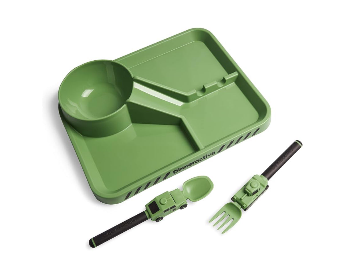 (PREORDER) DinnerActive Dinnerware Construction/Racing Sets