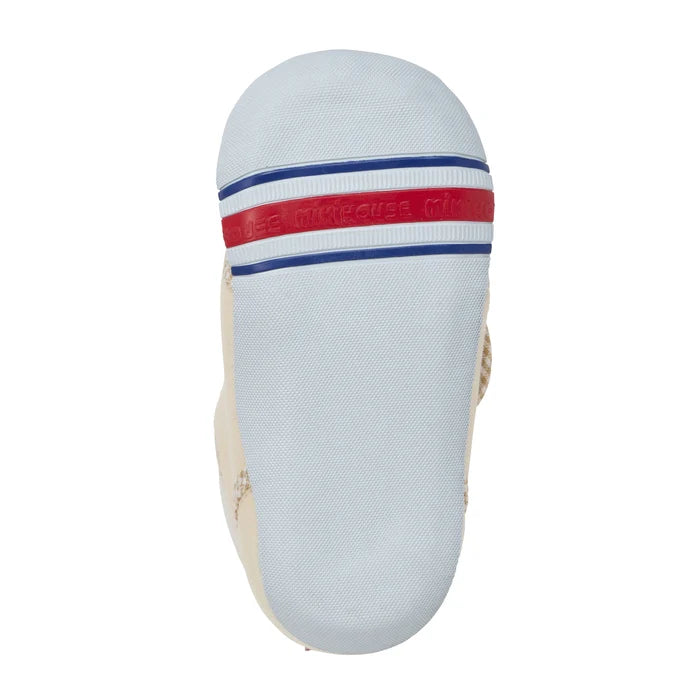 (Pre-Order) Mikihouse Mikihouse Bear First Baby Shoes Ivory