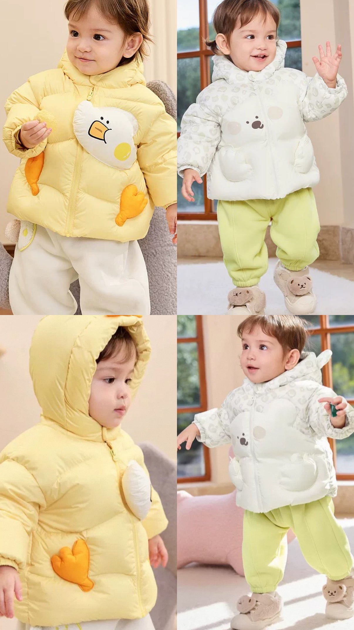 (PREORDER) Balabala Kids Down Coat