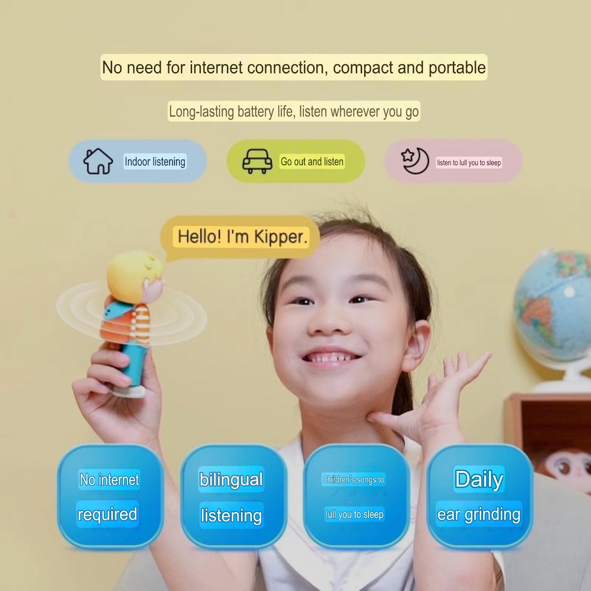 Kipper | Biff | Chip Audio Device Mandarin/English Story & Songs