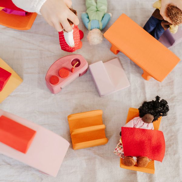 (PRE-ORDER) GRIMMS Pink-Orange Mobile Home