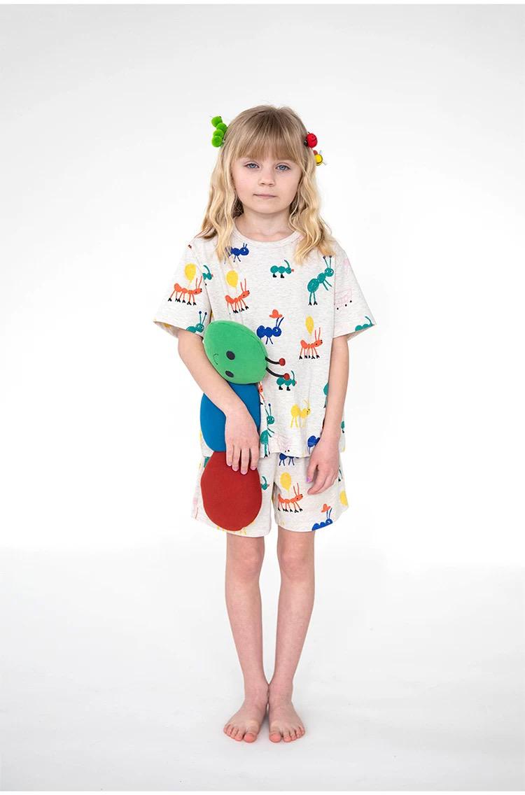 Rice & Sky Colorful Ants Tee Set (Incl Matching Shorts)