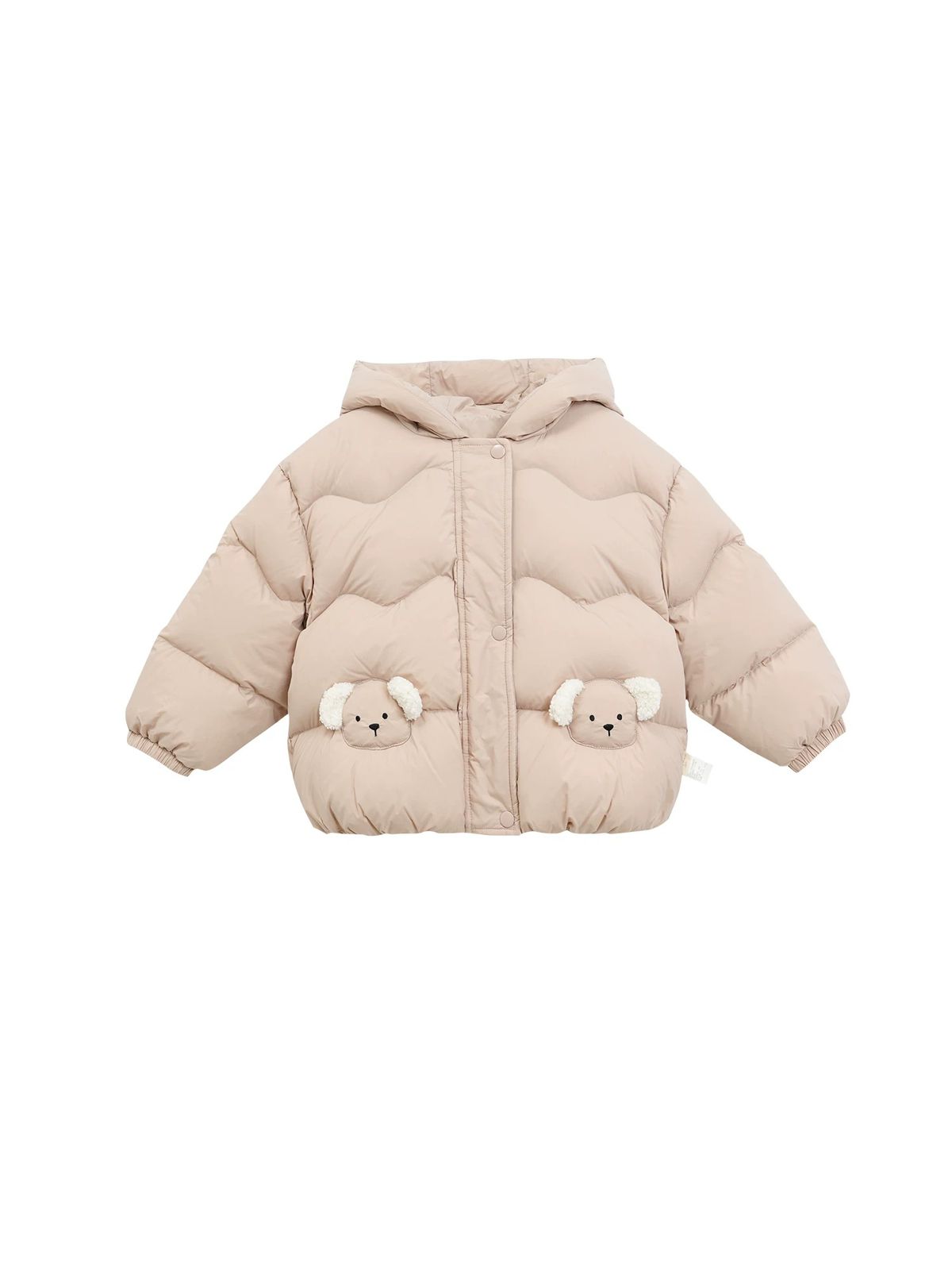 (Pre-Order) White Wheat Peach Doggy Jacket