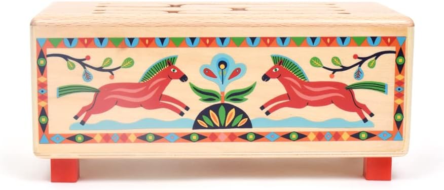 (Pre-Order) Djeco Animambo Wooden Drum Musical Instrument