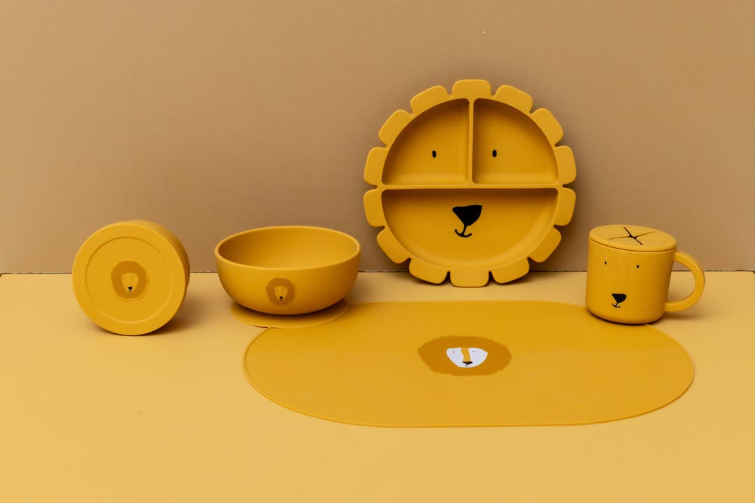 (Pre-Order) SALE Trixie Silicone bowl with suction cup - Mr. Lion