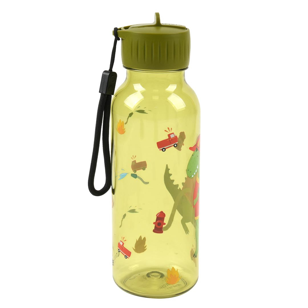 (Pre-Order) SALE Trixie Tritan™ 500ml Water Bottle - Fireman Mr. Dino