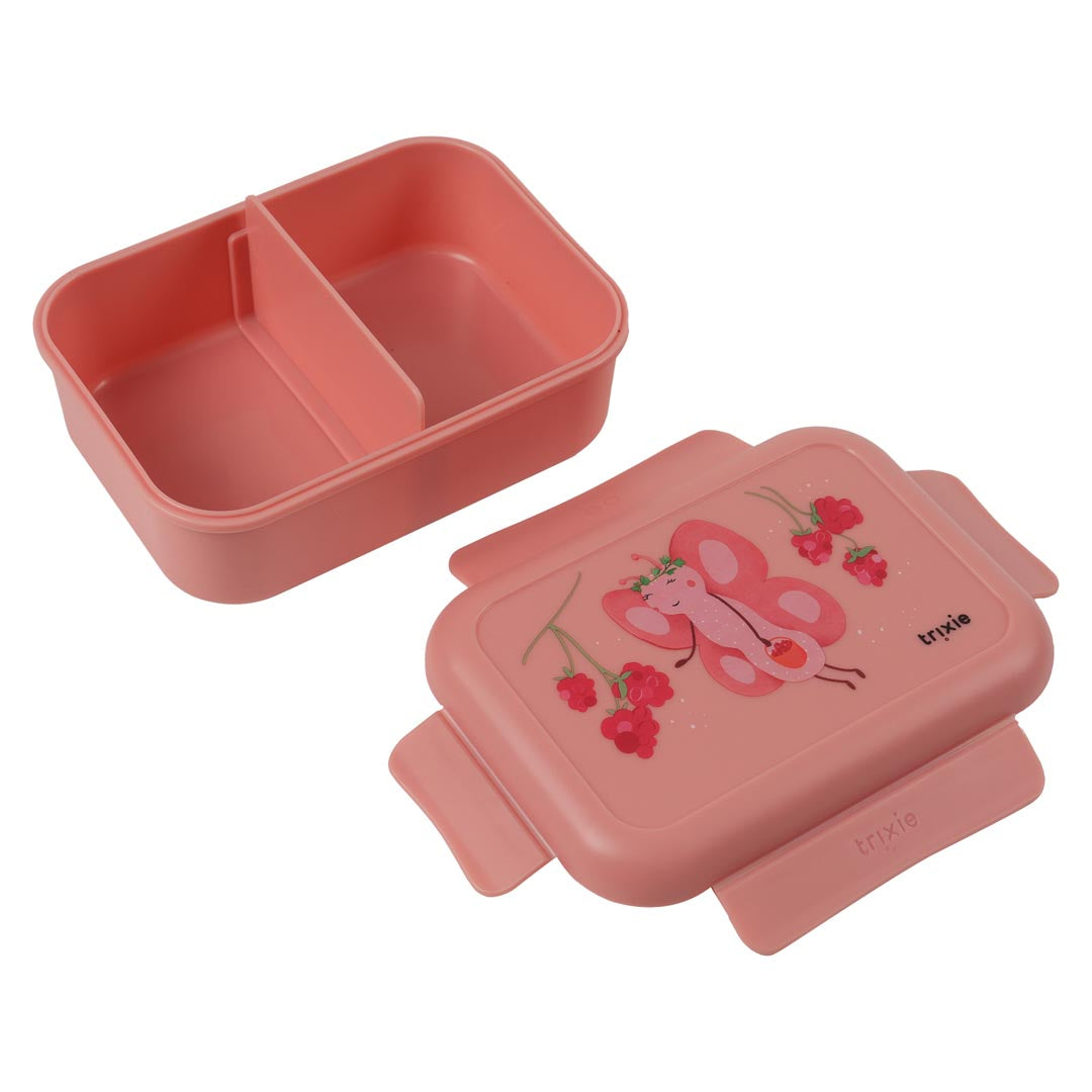 (Pre-Order) SALE Trixie Lunchbox with clips - Fruit fairy Mrs. Butterfly