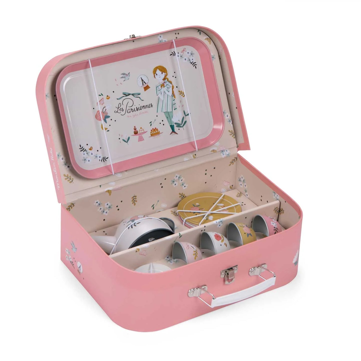 Moulin Roty Les Parisiennes Metal Tea Set