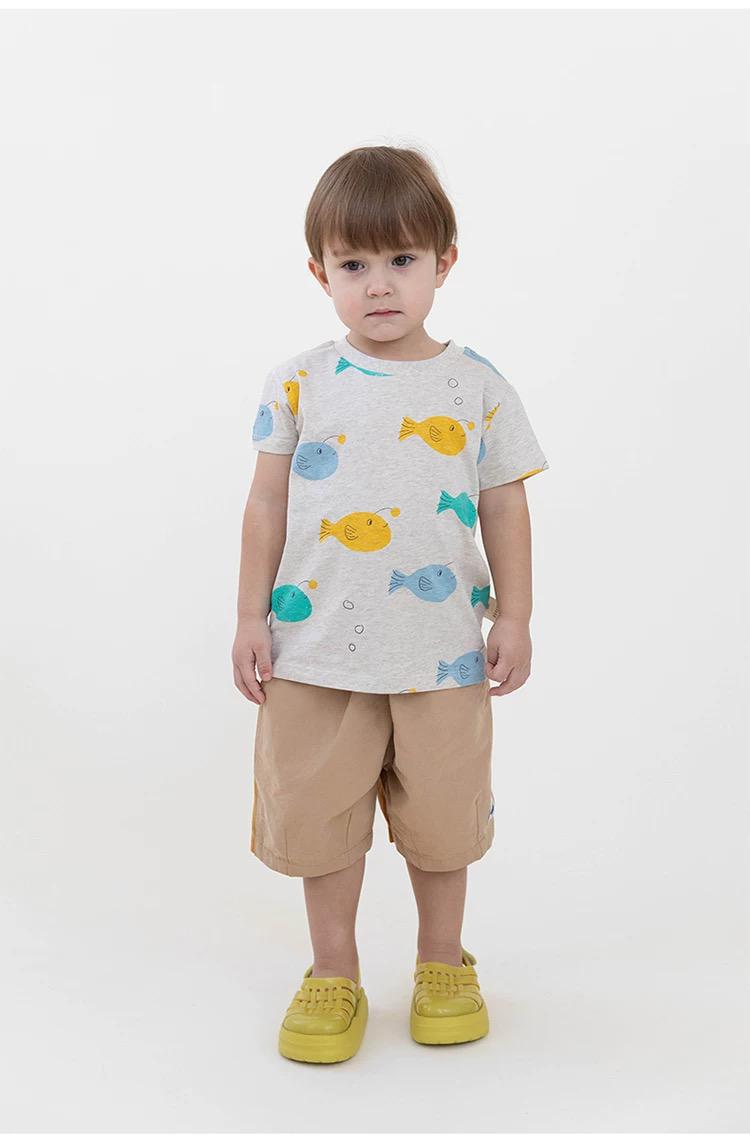 Rice & Sky Colorful Fish Tee Set (Incl Matching Shorts)