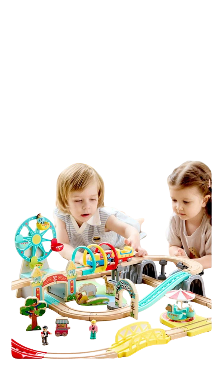 (Pre-Order) Hape Joyful Ride Railway Set
