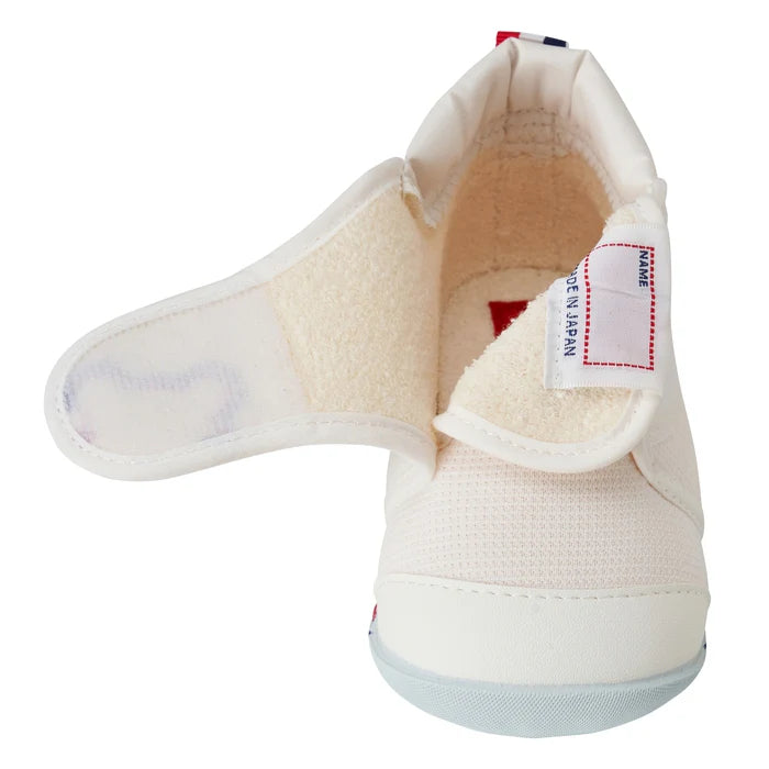 (Pre-Order) Mikihouse First Baby Shoes White