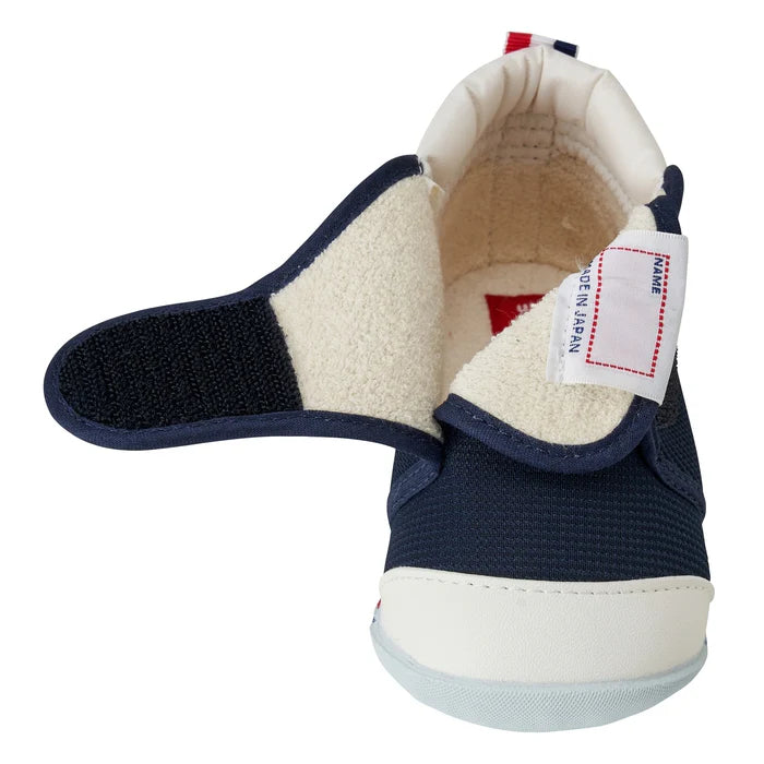 (Pre-Order) Mikihouse First Baby Shoes Navy Blue