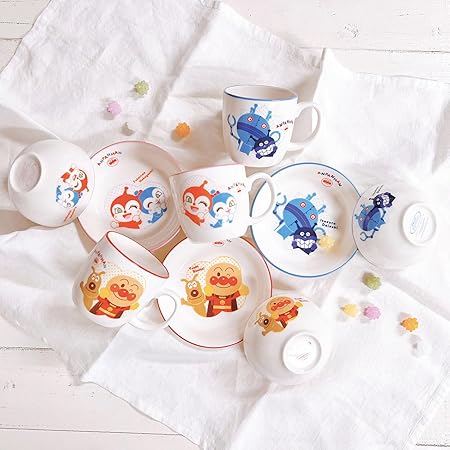 (Pre-Order) Anpanman Anpanman and Cheese Kids Tableware Rice Bowl