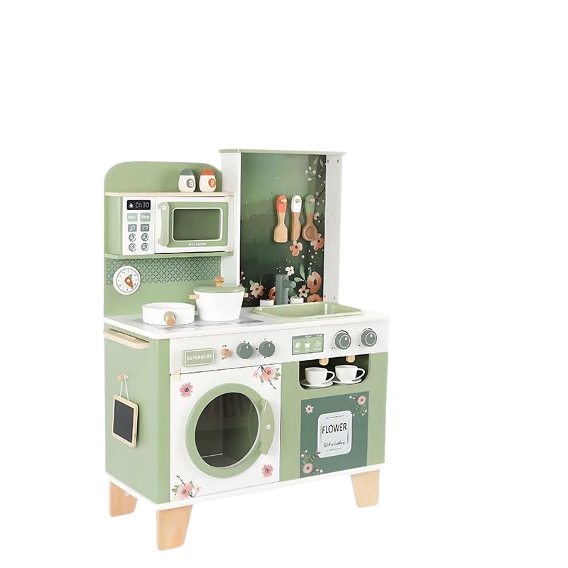 (Pre-Order) Feijiani Wooden Kitchen Set + Dishwasher