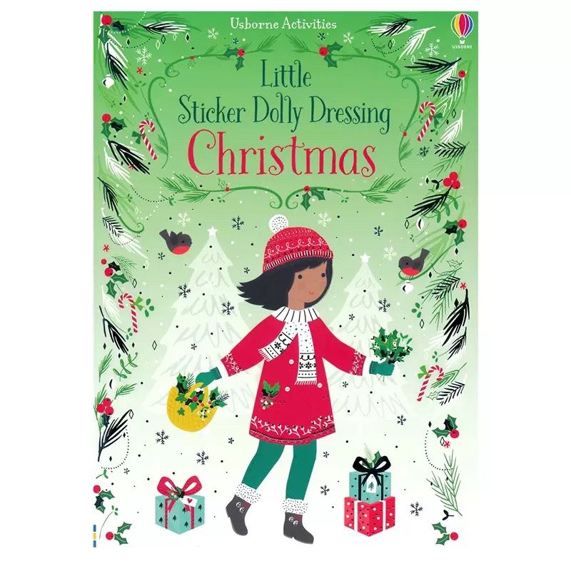 (Pre-Order) Little Sticker Dolly Dressing Christmas
