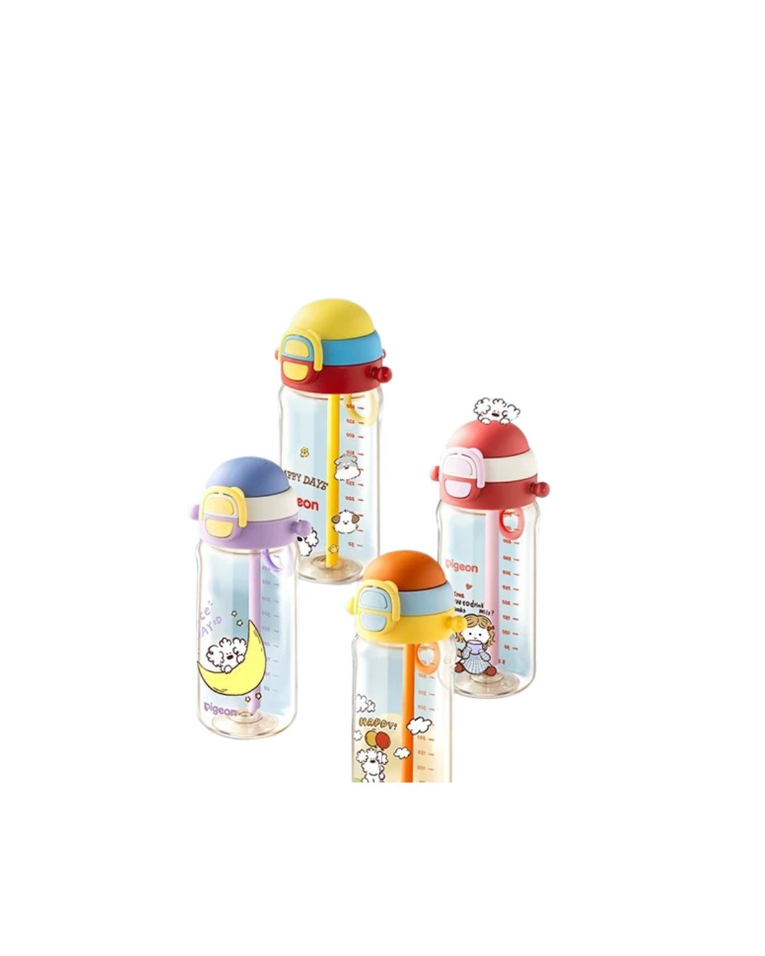 (PREORDER) Pigeon Dual Use Non-Insulated Water Bottle 500ml
