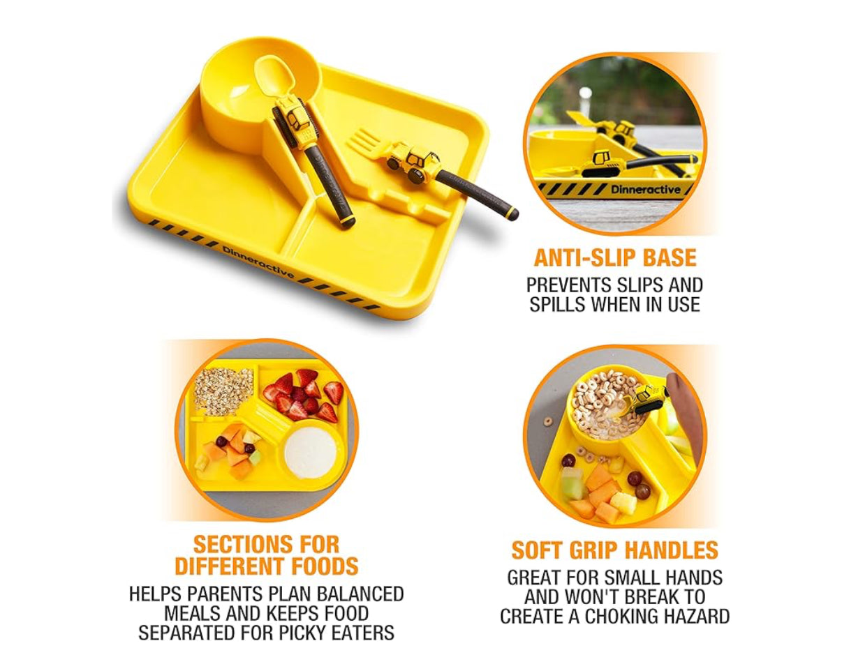 (PREORDER) DinnerActive Dinnerware Construction/Racing Sets
