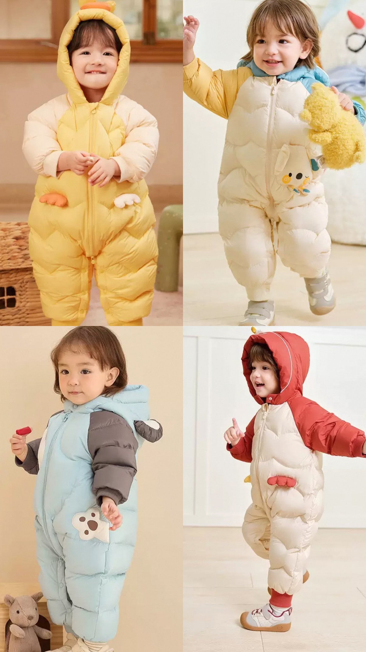 (PREORDER) Balabala Baby Winter Suit