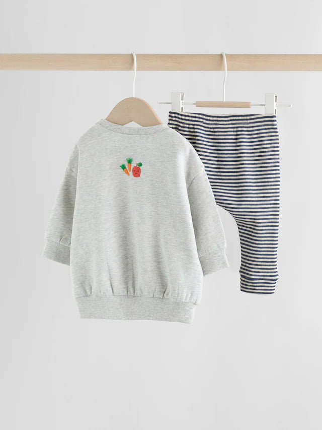 (Pre-Order) Baby Sweatshirt and Leggings Set
