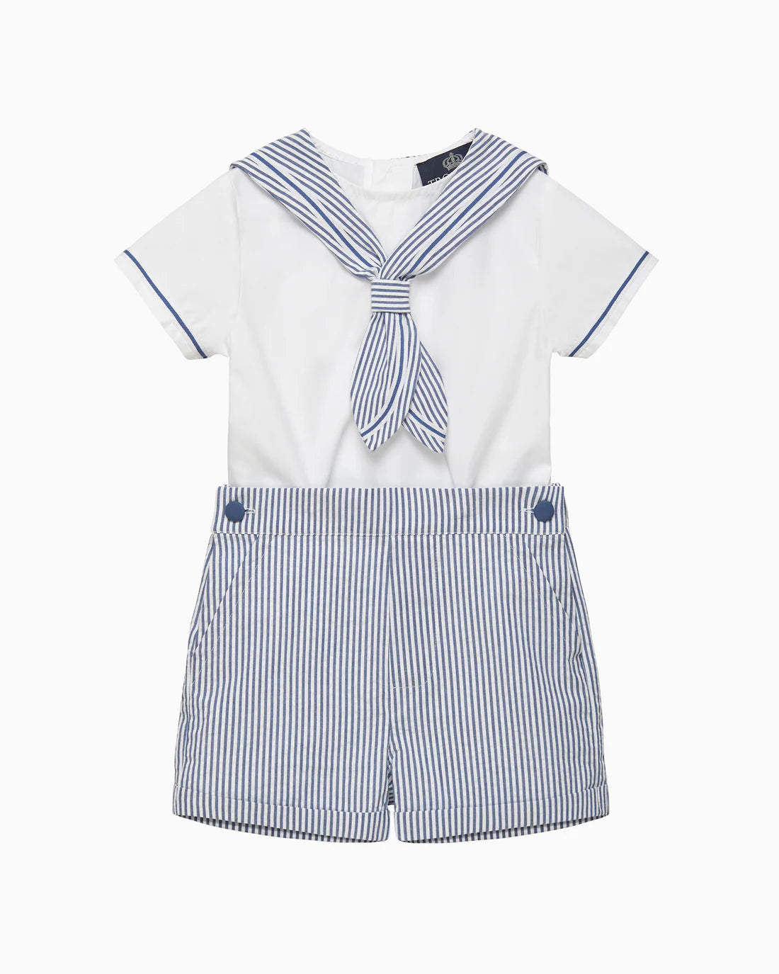 (Pre- Order) Trotters Baby Edward Sailor Set