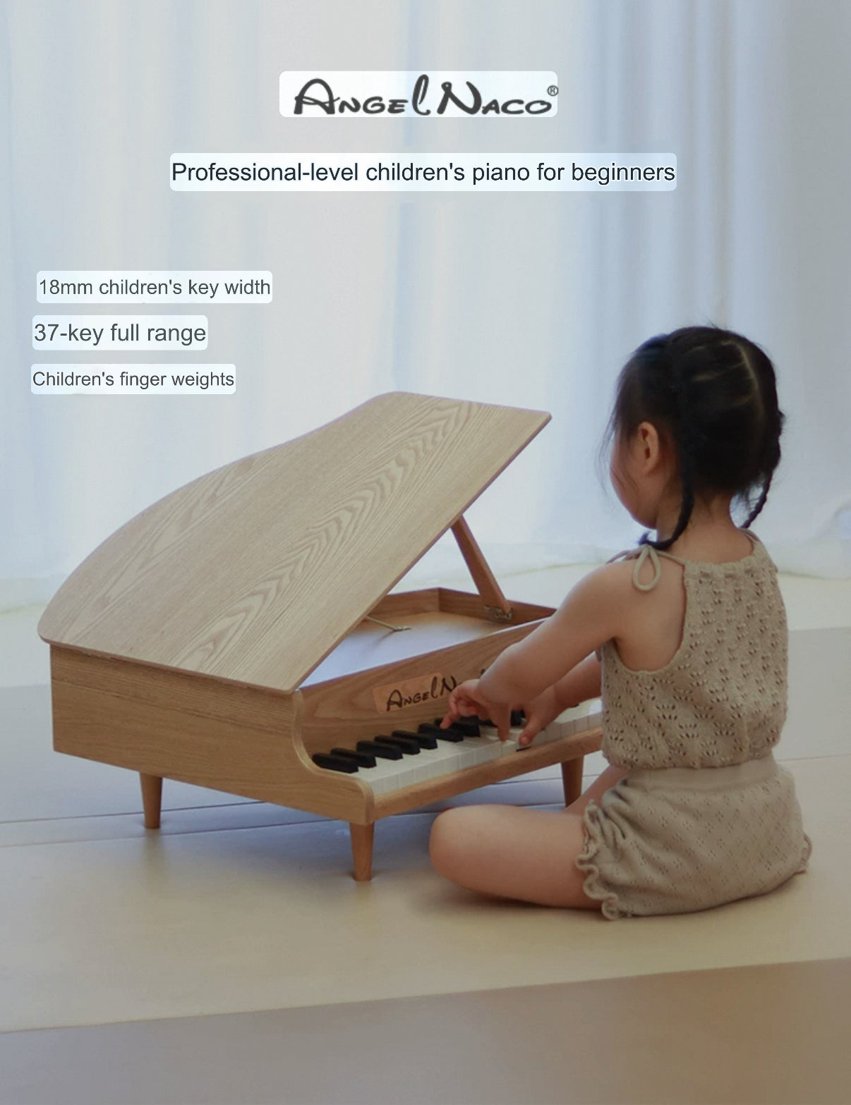 (PREORDER) AngelNaco Professional Kids Piano