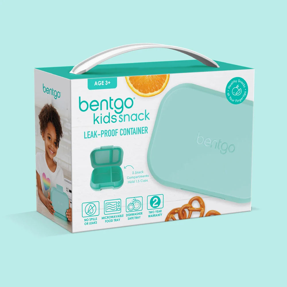 (Pre-Order) Bentgo Kids Snack Container Aqua