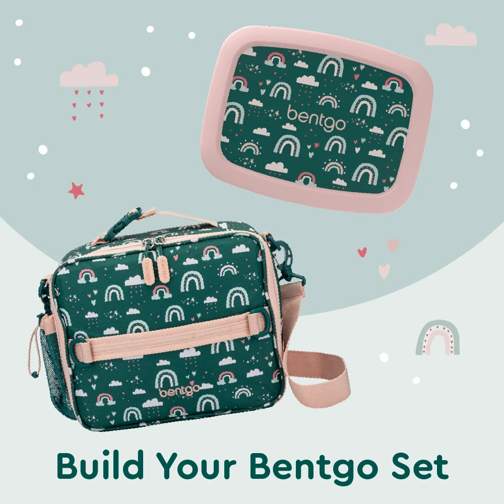 (Pre-Order) Bentgo Kids Prints Lunch Bag Green Rainbow