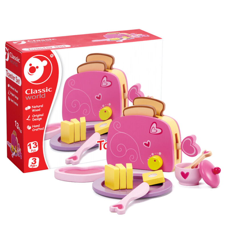 Classic World Toaster Toy Set