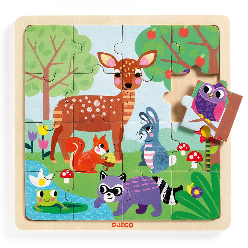 (Pre-Order) Djeco Puzzle Forest