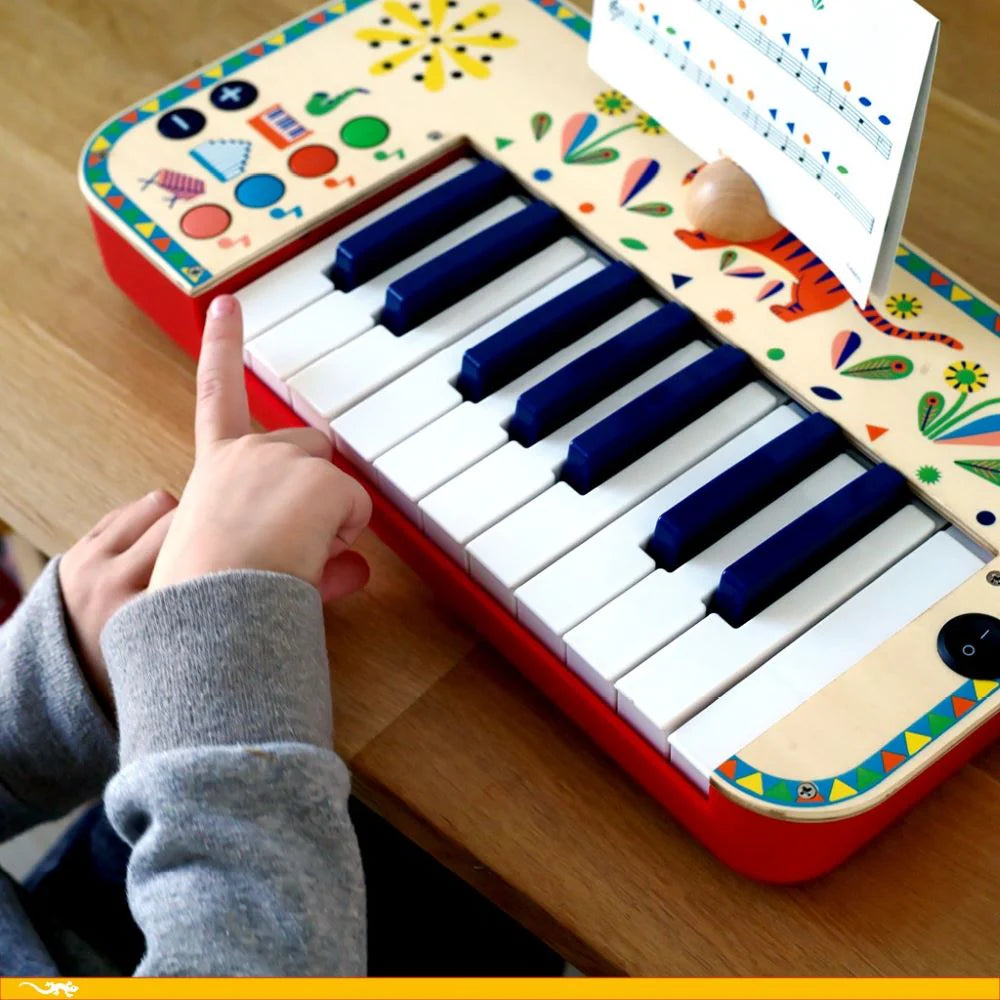 Djeco Animambo Synthesizer - Keyboard for Kids