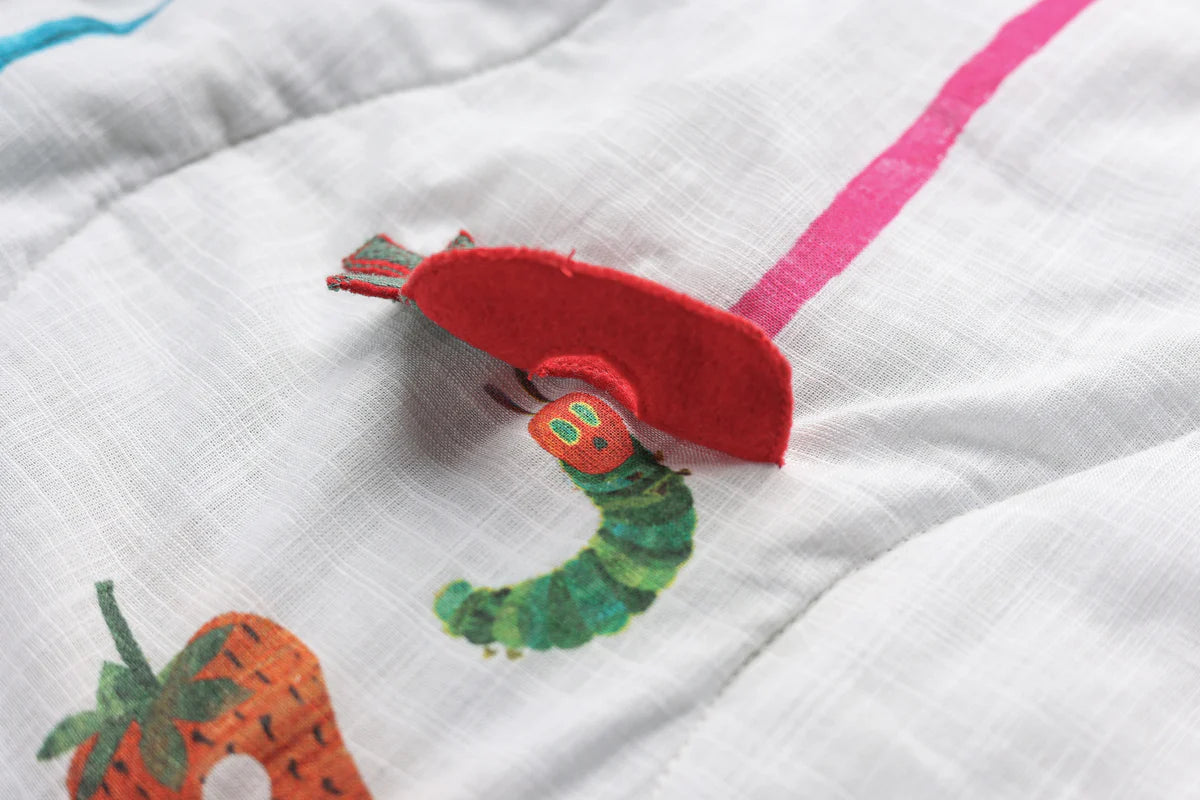 (Pre-Order) Nestig + The Very Hungry Caterpillar Baby Quilt