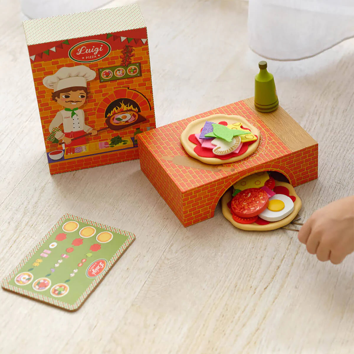 (Pre-Order) Djeco Luigi Pizza Oven Role Play Set